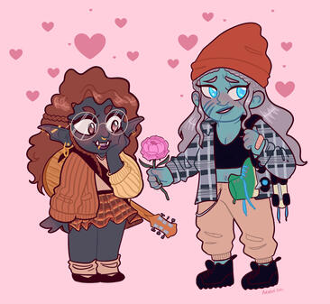 Chibi Commission Example